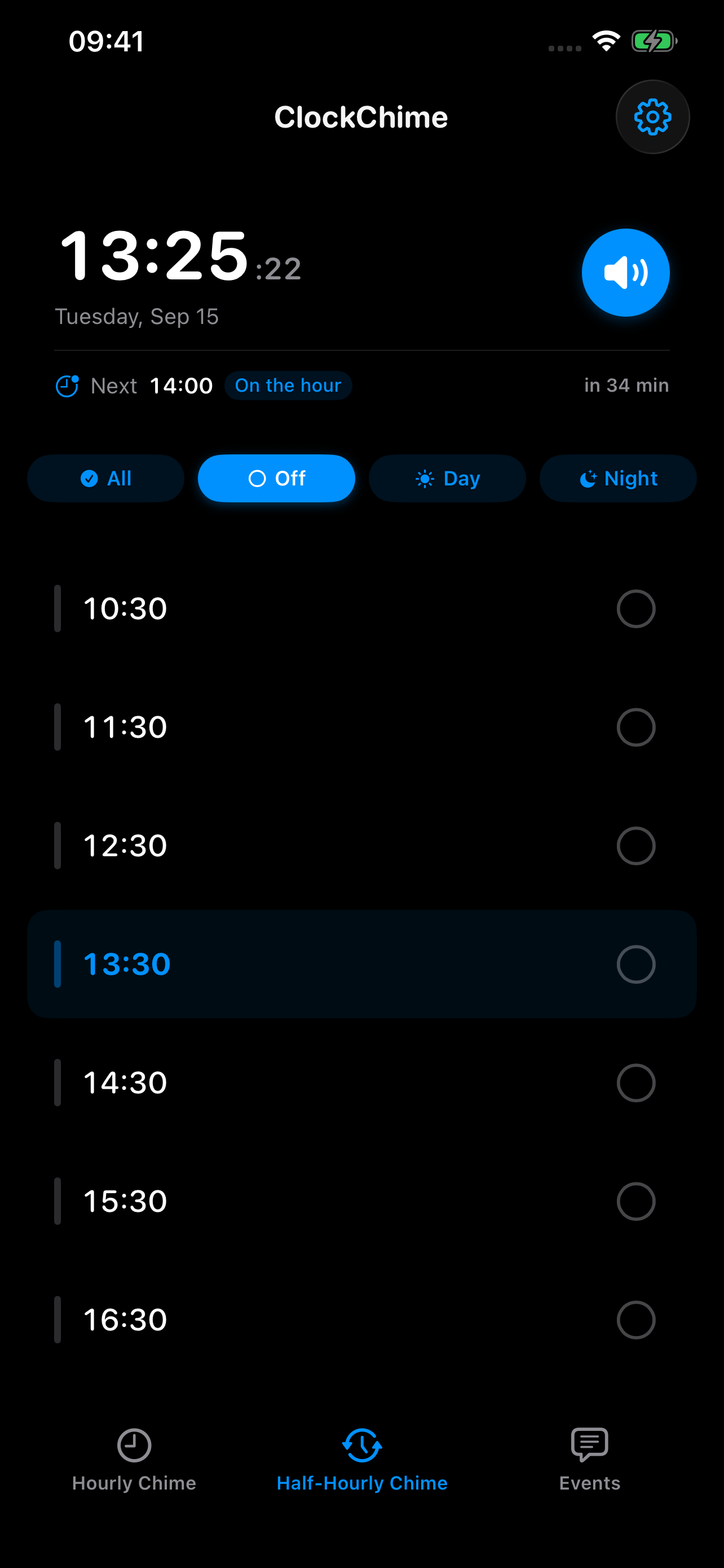 Half-Hourly Chime